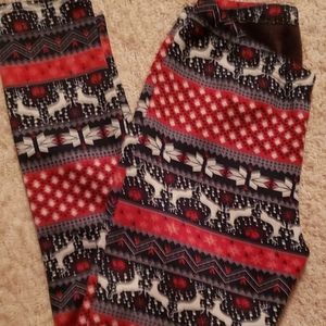 Cozy fleece leggings